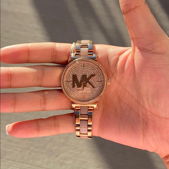 MK Diamond Watch